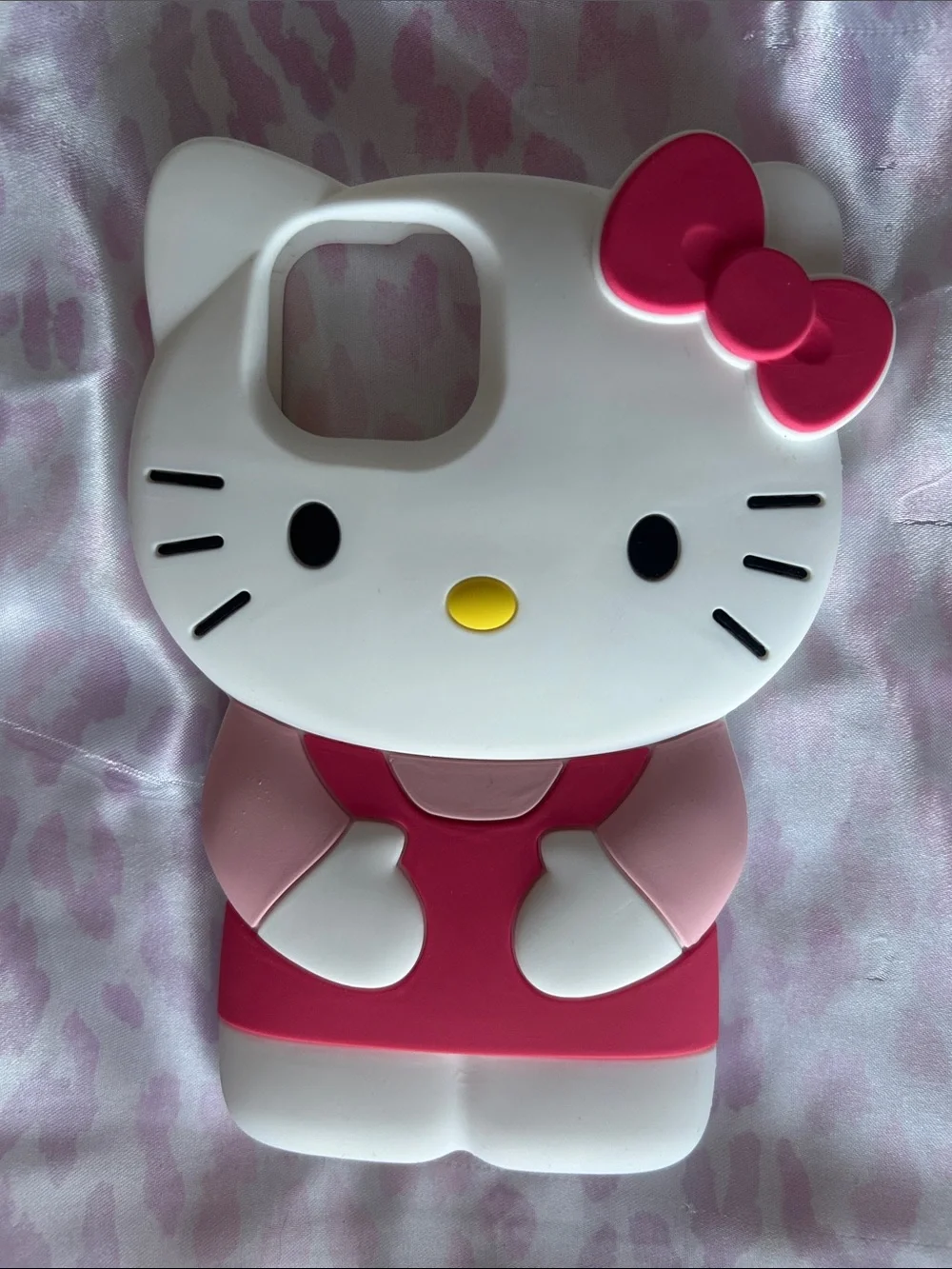 Hello Kitty Pink Silicone iPhone 14 Case